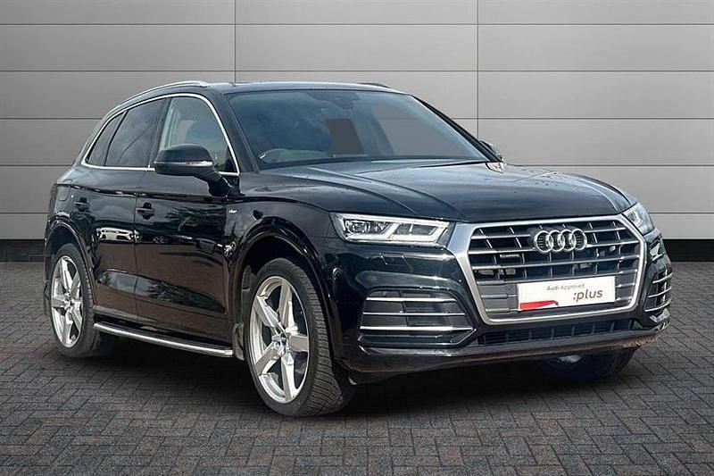 Mythos black Used 2018 Audi Q5 S-Line SUV | £23,050 (Super price) - Image 1/4