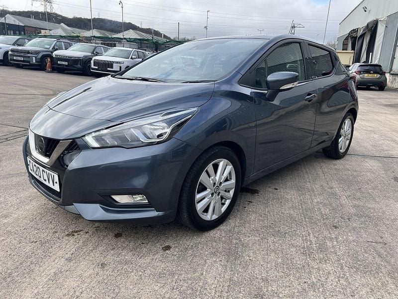Used Nissan Micra Acenta 99 HP (72 kW) 2020 Grey Hatchback
