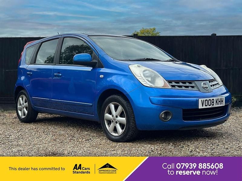 Blue Used 2008 Nissan Note Acenta MPV | £3,495 (Fair price) - Image 1/4