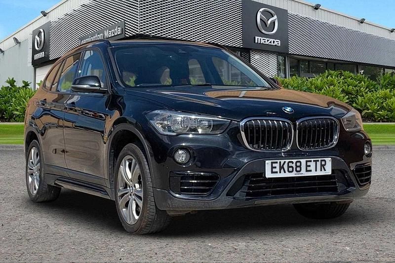 Black Used 2018 BMW X1 Sport Line SUV | £14,490 (Good price) - Image 1/3
