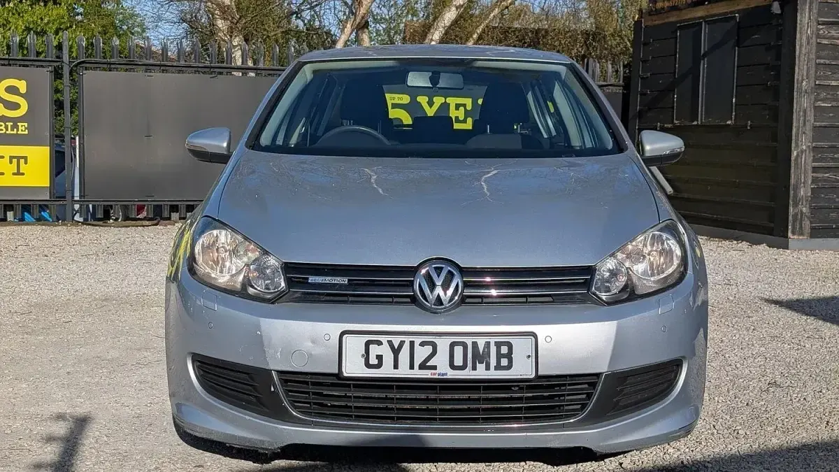 Used VW Golf VII S 105 HP (77 kW) 2012 Silver Hatchback
