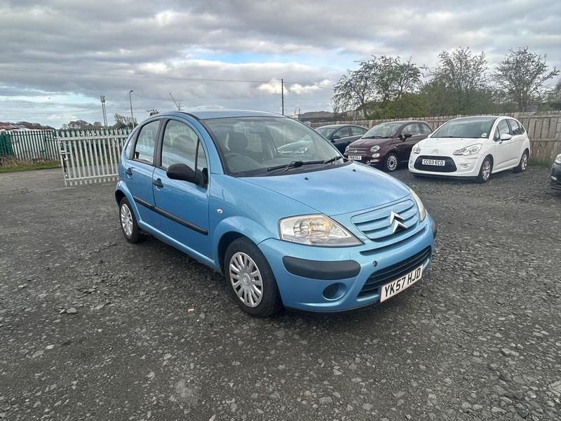 Begagnad Citroën C3 68 HK (50 kW) 2007 Blå Halvkombi