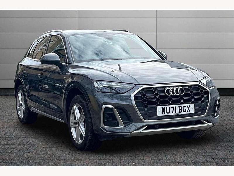 Grey Used 2021 Audi Q5 S-Line SUV | £27,500 (Fair price) - Image 1/4