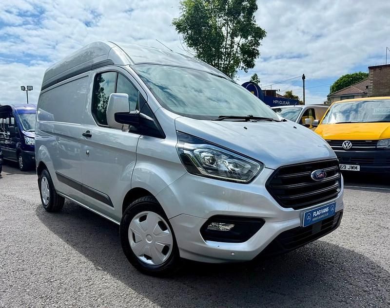 Silver Used 2021 Ford Transit Custom Trend Van | £11,750 (Good price) - Image 1/4