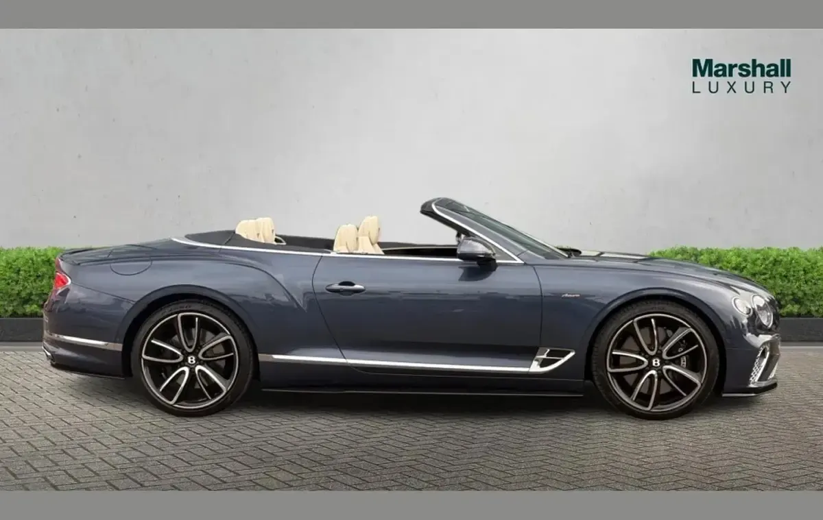 Used Bentley Continental GT Convertible 542 HP (398 kW) 2023 Blue Cabriolet