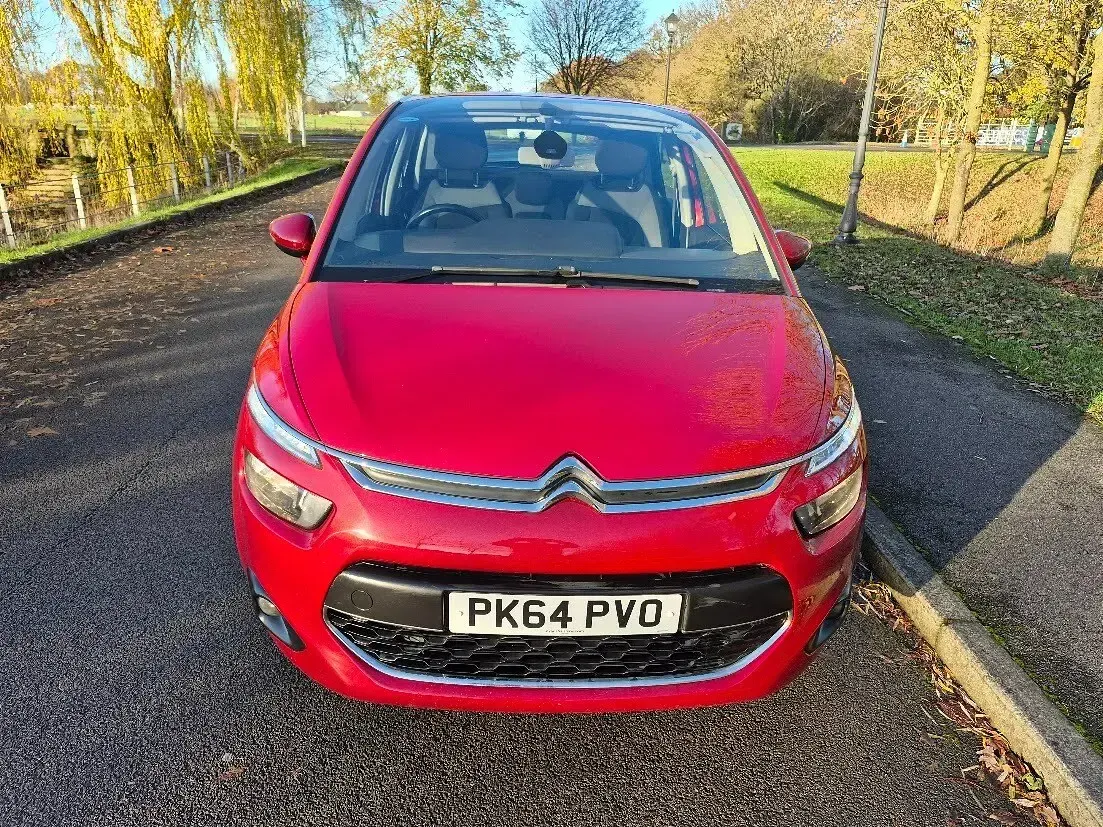 Used Citroën C4 Picasso Exclusive 115 HP (84 kW) 2014 Red MPV