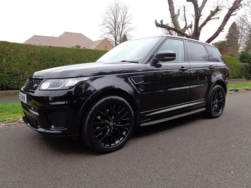 Used Land Rover Range Rover Sport SVR 2017 Black SUV