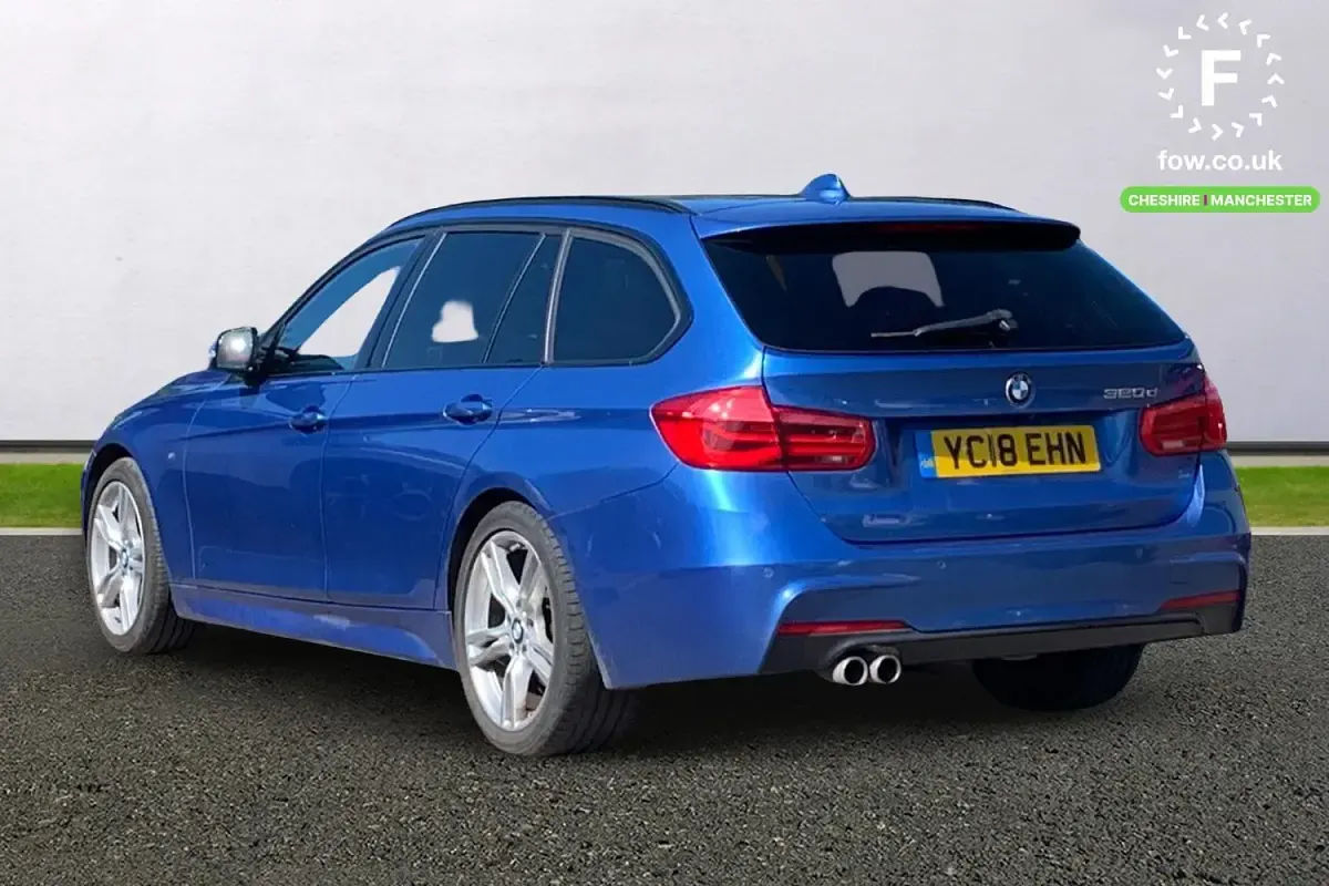 Used BMW 320 Comfort Edition 190 HP (139 kW) 2018 Blue Estate
