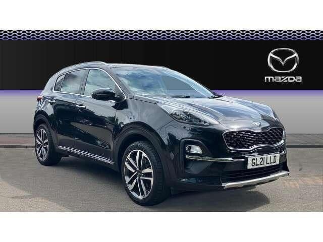Black Used 2021 Kia Sportage 3 SUV | £16,556 (Good price) - Image 1/4