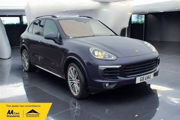 Purple Used 2018 Porsche Cayenne Platinum Edition SUV | £20,000 - Image 1/1