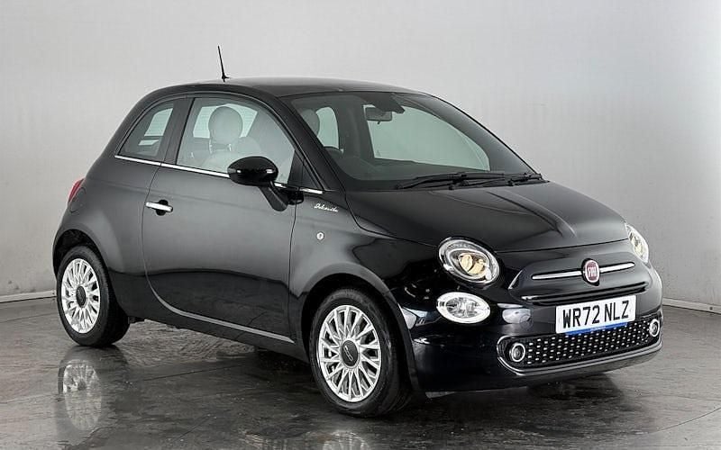 Black Used 2022 Fiat 500 Dolcevita Hatchback | £10,000 - Image 1/3
