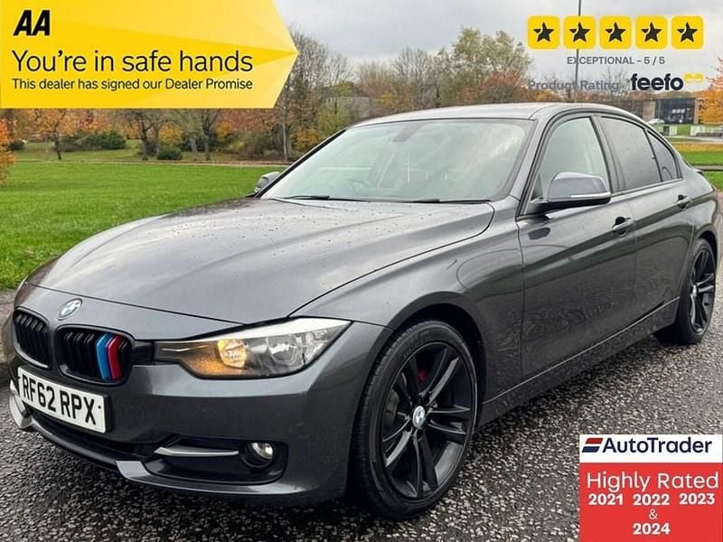 Grey Used 2013 BMW 320 Sport Line Sedan | £5,295 (Good price) - Image 1/3
