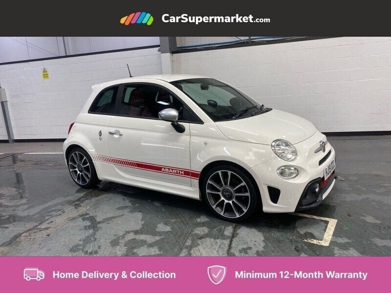 White Used 2019 Abarth 595 70th Anniversary Hatchback | £11,497 (Fair price) - Image 1/4