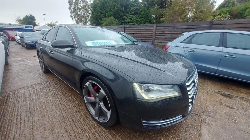 Black Used 2013 Audi A8 Advanced Sedan | £7,790 (Fair price) - Image 1/1