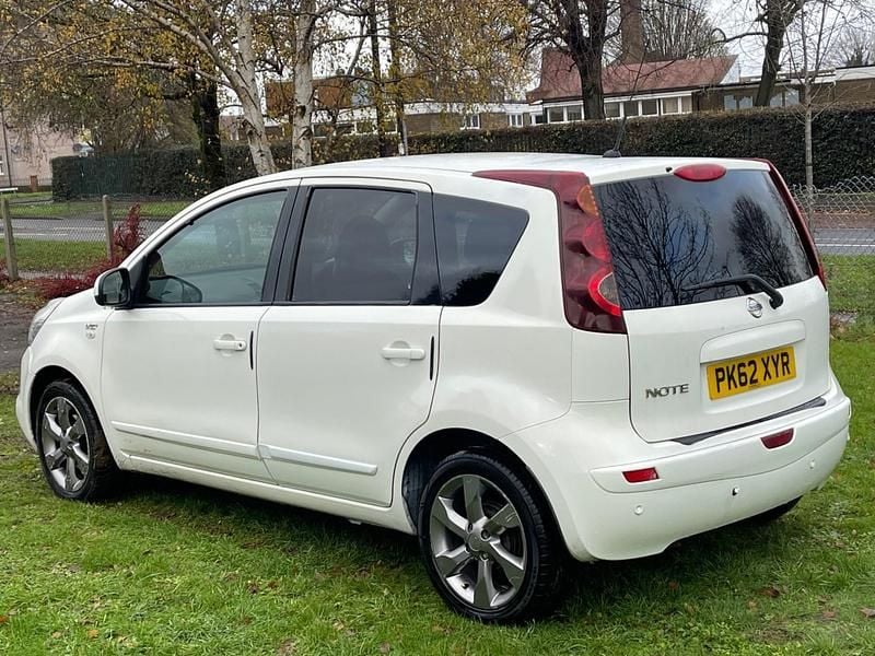 Used Nissan Note N-TEC 110 HP (80 kW) 2012 White MPV