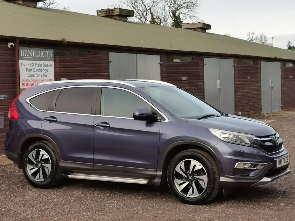 Używany Honda CR-V EX 160 KM (117 kW) 2017 Niebieski SUV