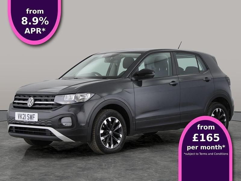 Grey Used 2021 VW T-Cross S SUV | £13,217 (Good price) - Image 1/3
