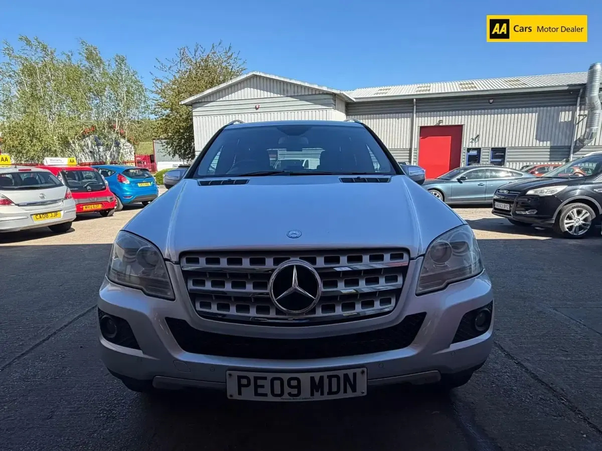 Used Mercedes ML320 224 HP (164 kW) 2009 Silver SUV