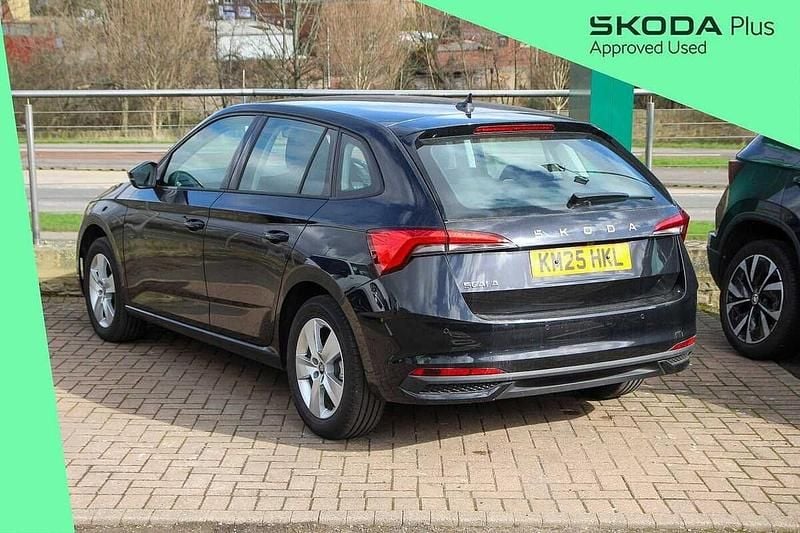 Used Skoda Scala SE 85 HP (62 kW) 2025 Black magic pearl effect Hatchback