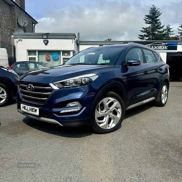 Used Hyundai Tucson Edition 177 HP (130 kW) 2018 Blue SUV