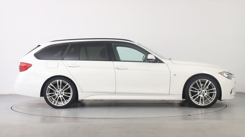 Used BMW 330 M Sport 252 HP (185 kW) 2015 White Estate