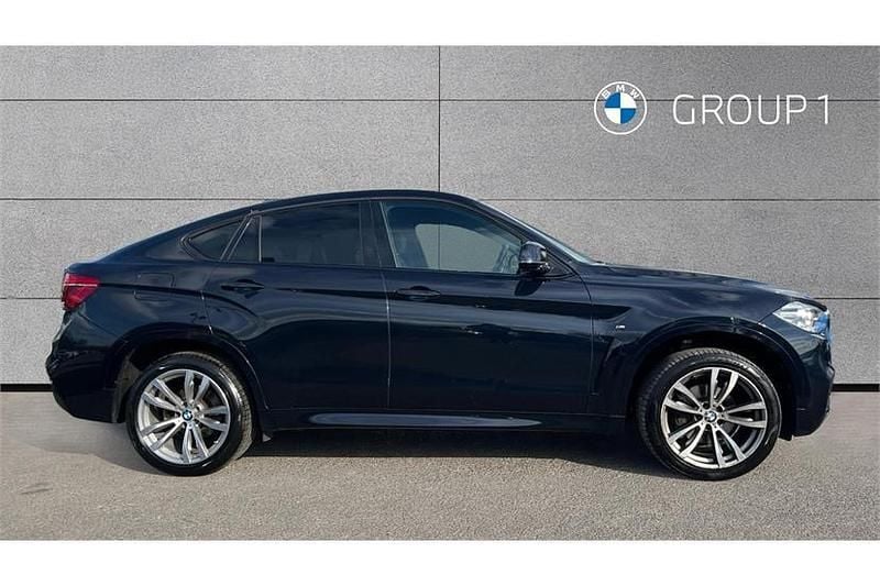 Used BMW X6 M Sport 258 HP (189 kW) 2018 Carbon black SUV