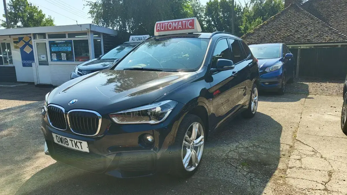 Used BMW X1 M Sport 147 HP (108 kW) 2018 Black SUV