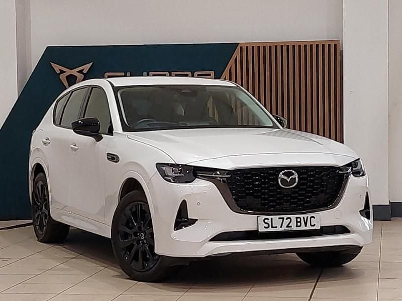 White Used 2022 Mazda CX-60 Homura-Line SUV | £27,498 (Fair price) - Image 1/4