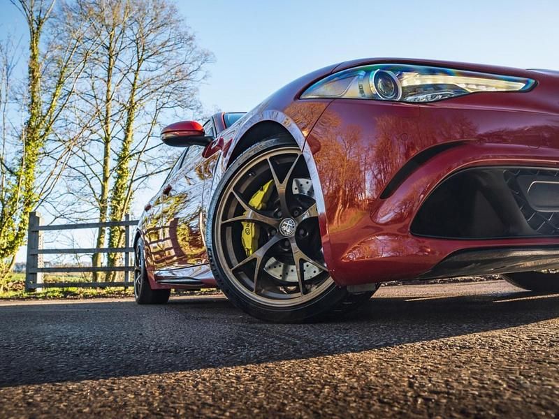 Used Alfa Romeo Giulia Quadrifoglio 2018 Red Sedan