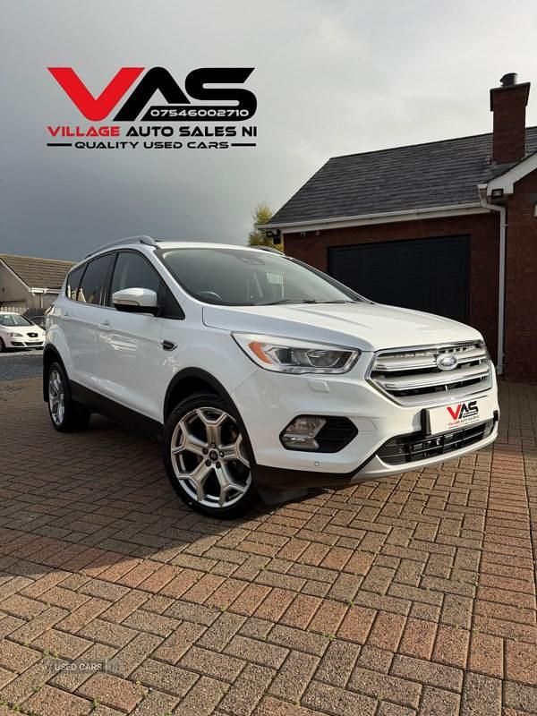 White Used 2017 Ford Kuga Titanium SUV | £8,975 (Fair price) - Image 1/4
