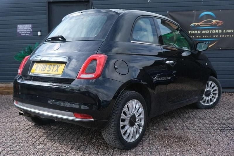 Gebraucht Fiat 500 Lounge 69 PS (50 kW) 2018 Schwarz Kleinwagen