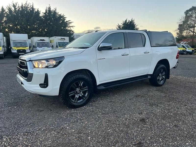 White Used 2021 Toyota HiLux Pickup | £15,950 - Image 1/4