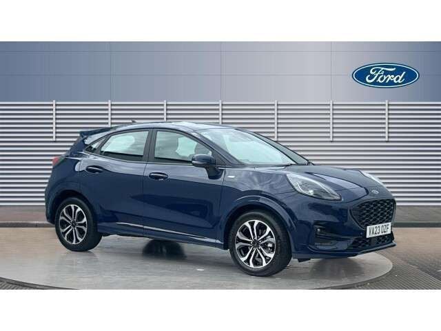 Blue Used 2023 Ford Puma ST-Line SUV | £17,065 (Fair price) - Image 1/4