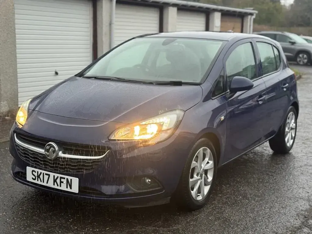 Used Vauxhall Corsa 75 HP (55 kW) 2017 Blue Hatchback