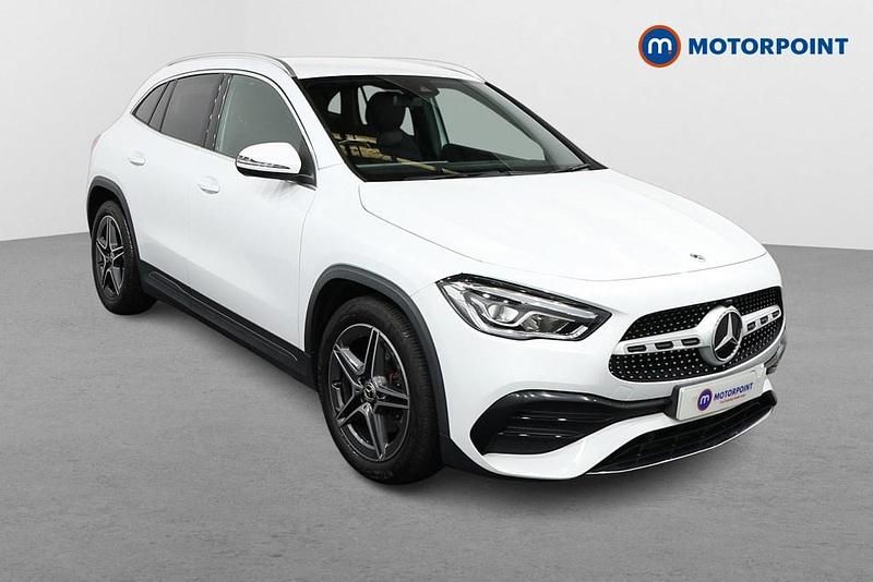 White Used 2021 Mercedes GLA200 AMG line SUV | £24,999 (Fair price) - Image 1/4