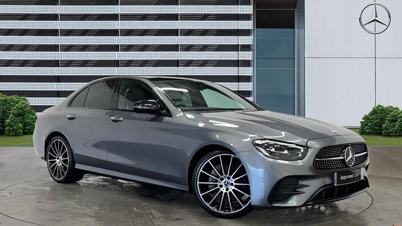 Used Mercedes E200 AMG line 200 HP (147 kW) 2022 Grey Sedan