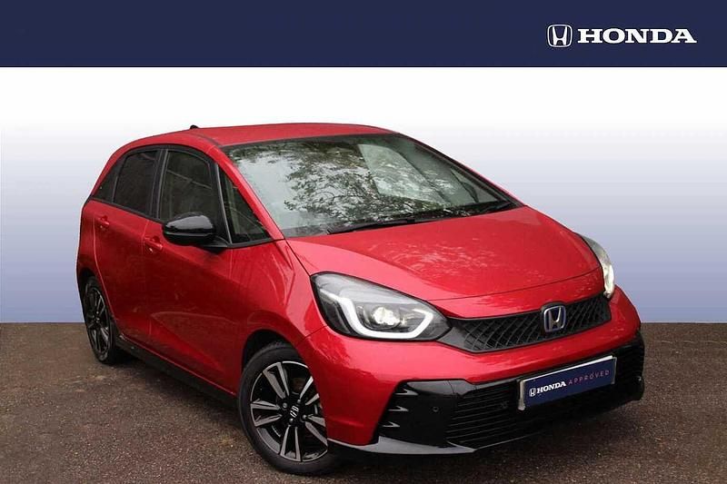 Crystal red Used 2024 Honda Jazz Advance Hatchback | £22,950 (A bit pricey) - Image 1/4