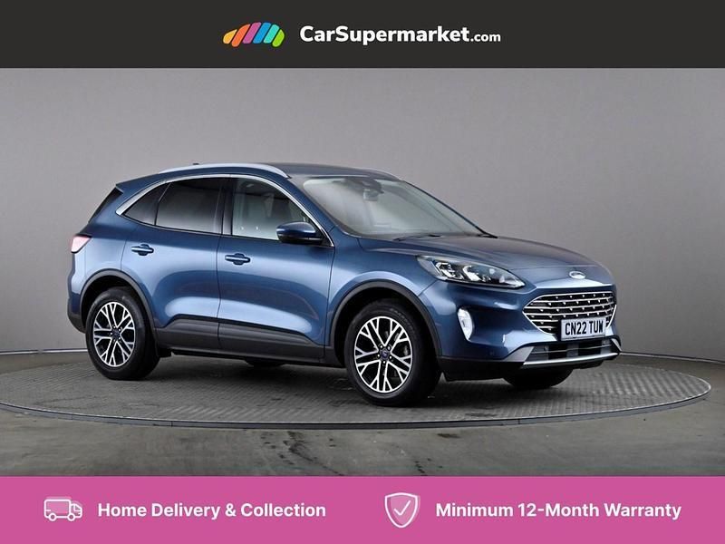 Blue Used 2022 Ford Kuga Titanium SUV | £17,697 (Good price) - Image 1/4