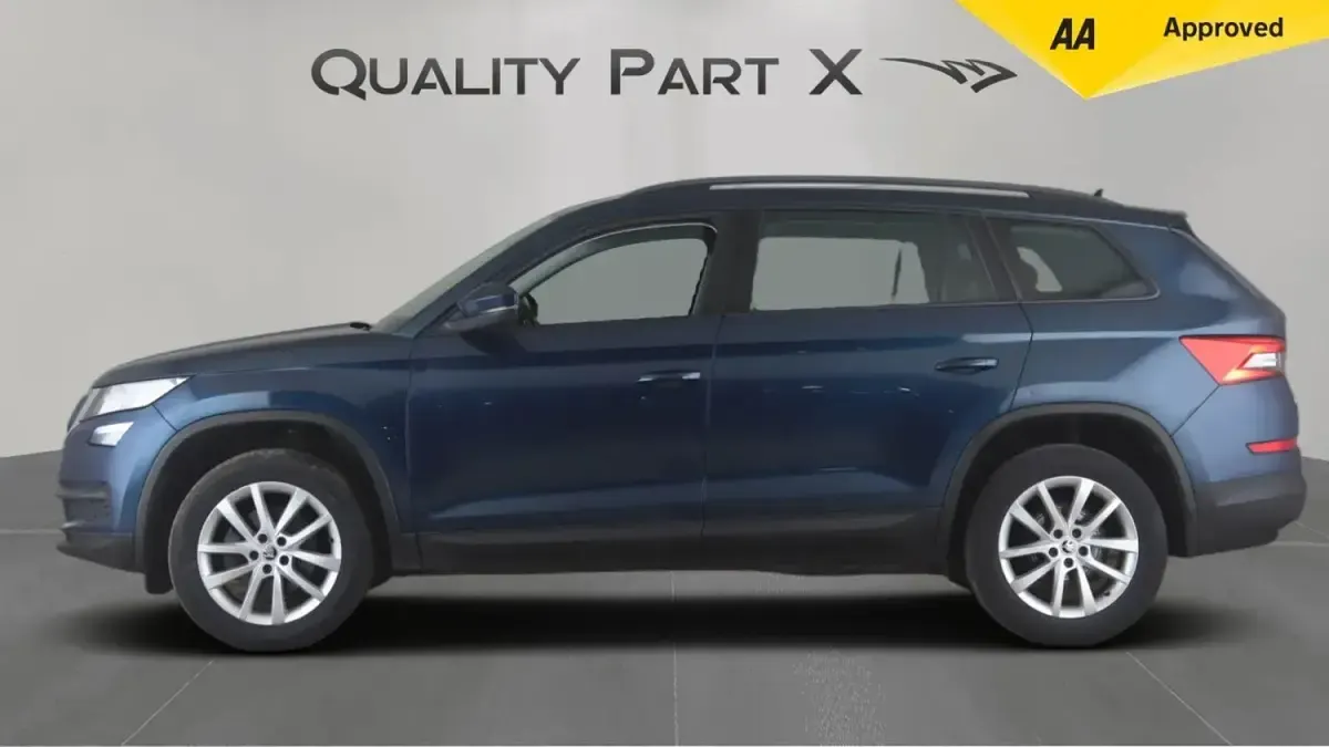 Used Skoda Kodiaq SE 150 HP (110 kW) 2021 Blue SUV