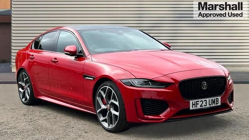 Red Used 2023 Jaguar XE Sedan | £30,290 - Image 1/4