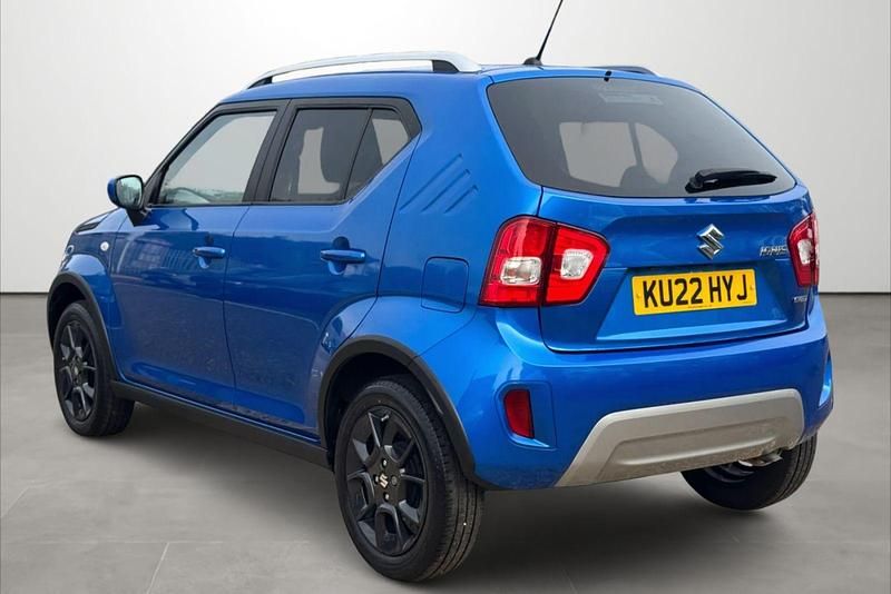 Used Suzuki Ignis SZ-T 83 HP (61 kW) 2022 Blue metallic Hatchback
