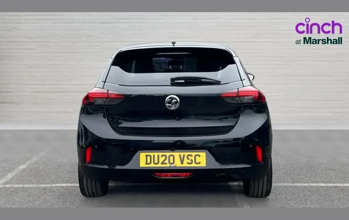 Used Vauxhall Corsa Ultimate 100 HP (73 kW) 2020 Black Hatchback