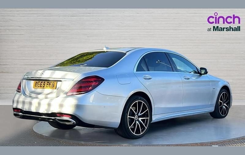 Used Mercedes S350 AMG line 286 HP (210 kW) 2019 Silver Sedan