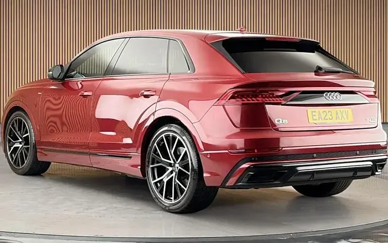 Used Audi Q8 Black Edition 286 HP (210 kW) 2023 Red SUV