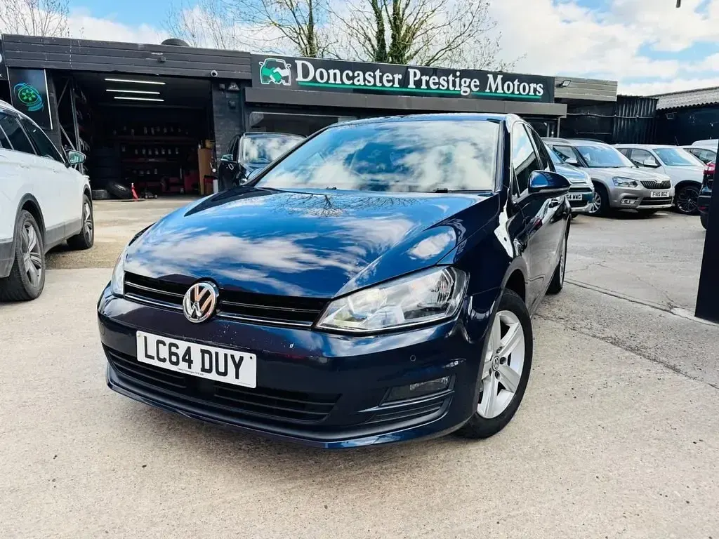 Second-hand VW Golf VII Match 2014 Albastru Hatchback
