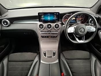 Used Mercedes GLC220 AMG line 194 HP (142 kW) 2020 Grey Coupe