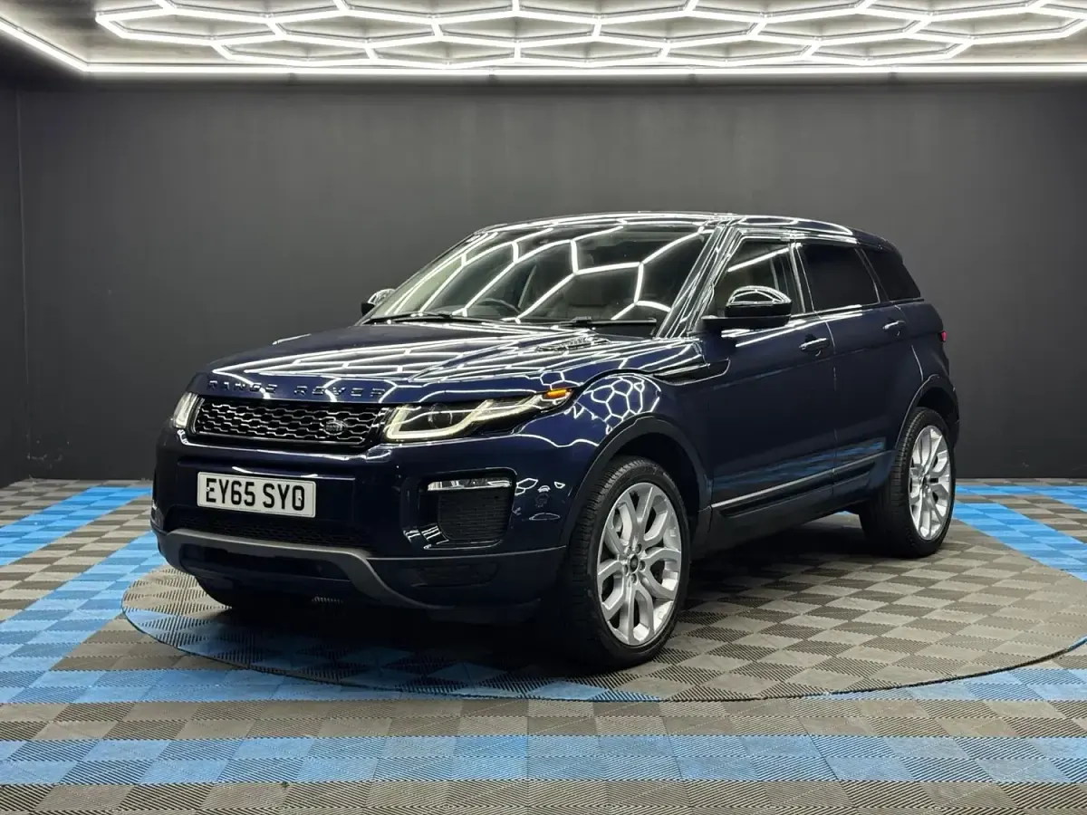 Used Land Rover Range Rover evoque SE 2015 Blue Estate
