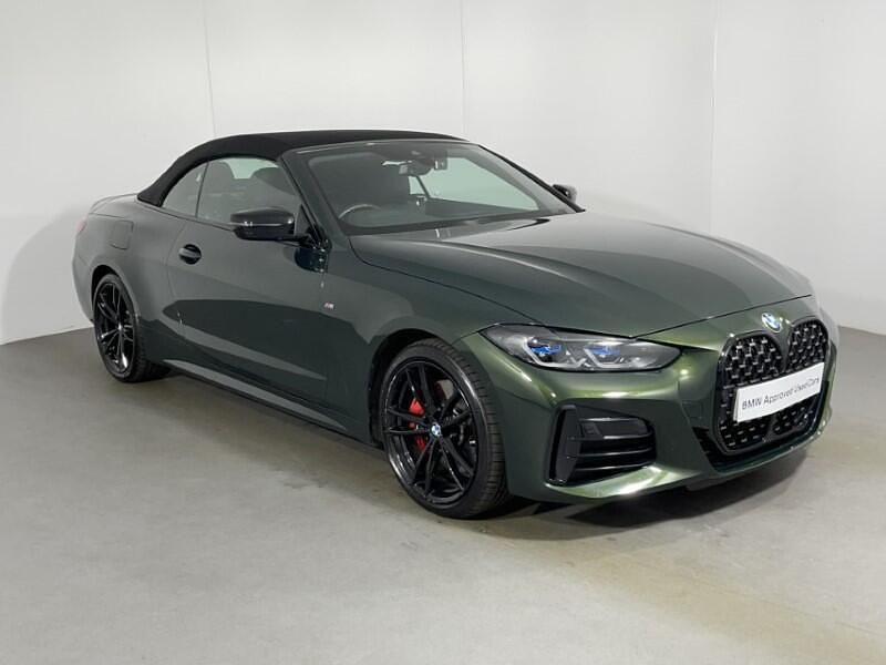 Green Used 2022 BMW M440 M Sport Sedan | £37,950 (Good price) - Image 1/4
