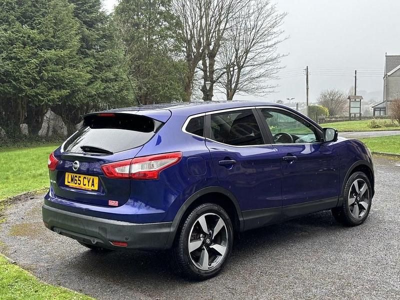 Used Nissan Qashqai N-TEC 115 HP (84 kW) 2015 Blue SUV