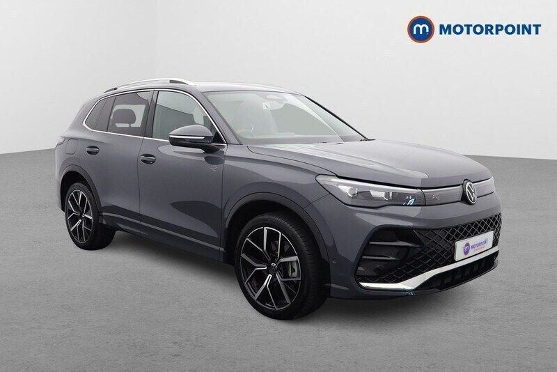 Grey Used 2024 VW Tiguan R-line SUV | £34,499 - Image 1/4